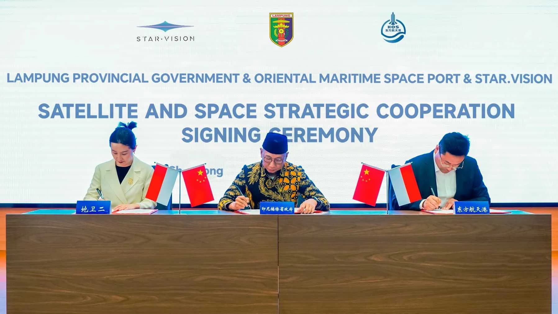 Strategic Partnership Signed to Advance Indonesia’s 1st Hyperspectral Satellite Lampung-1